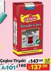 ÇAYKUR TİRYAKİ SİYAH ÇAY